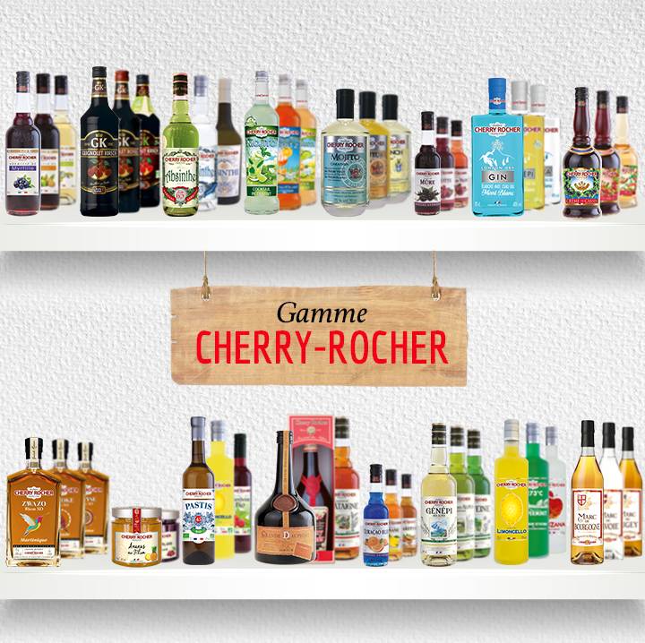 les meilleures liqueurs de France sont fabriquées à la Côte-Sainte-André par l’entreprise CHERRY-ROCHER !